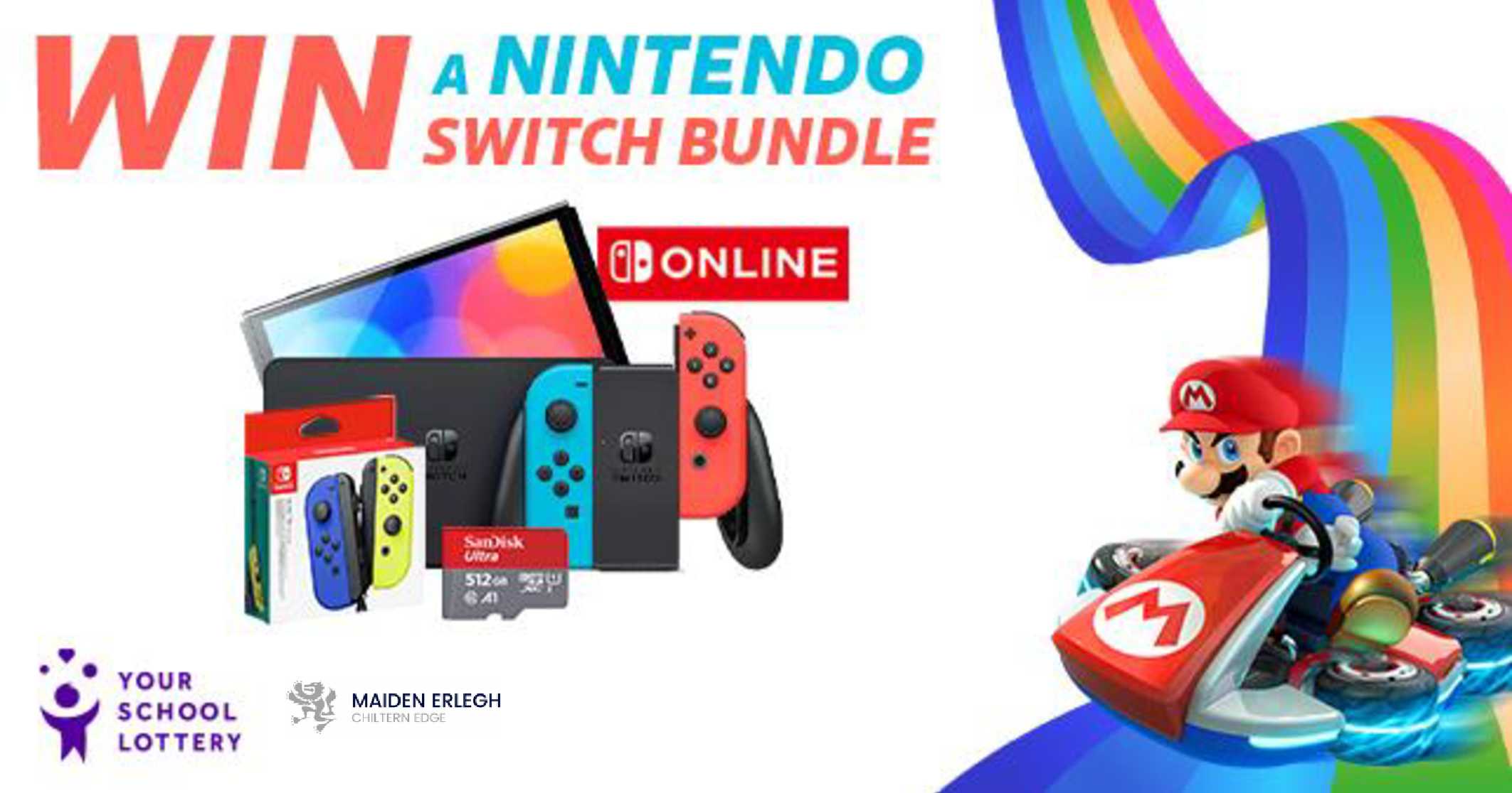 Support Maiden Erlegh Chiltern Edge when you play Your School Lottery