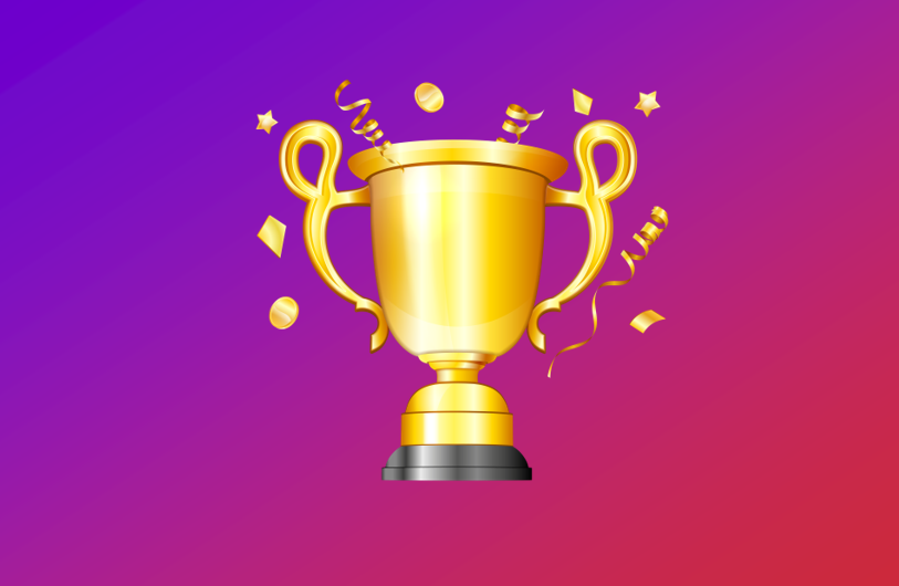 your school lottery trophy graphic