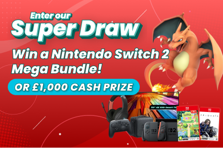 win a nintendo switch 2 bundle in our april super draw