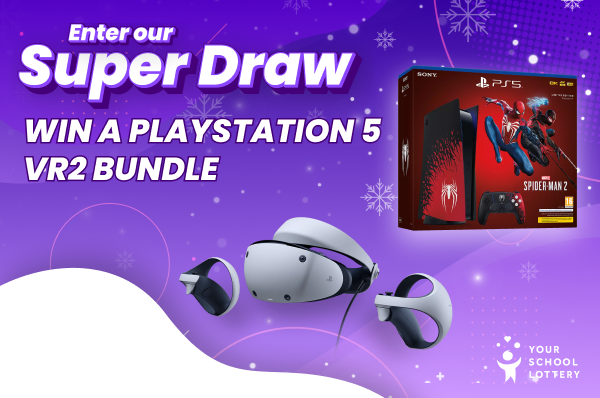 Win a PS5 VR2 bundle in novembers super draw