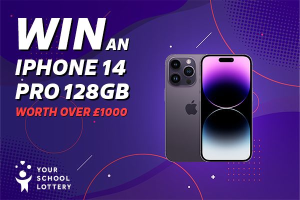 win an iphone 14 pro on your school lottery