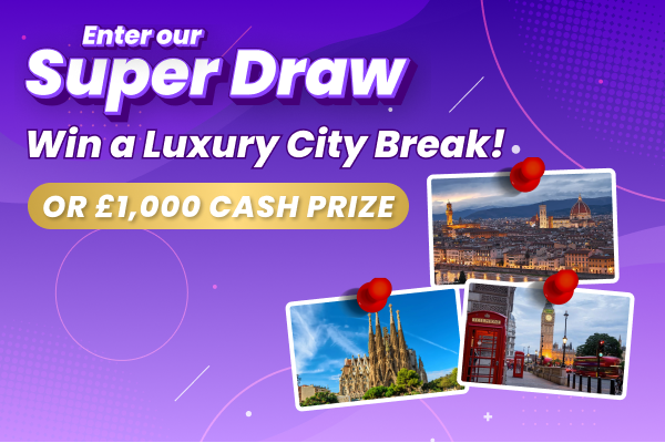 win a luxury city break this february on your school lottery