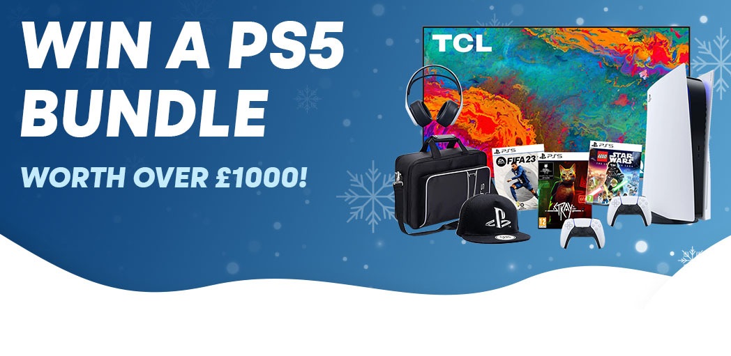 Win a PS5 bundle with Your School Lottery